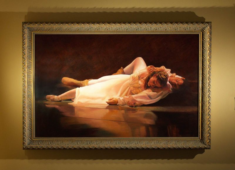 Art Collection -Romeo & Juliet Epilogue Oil Painting by Marie Frances