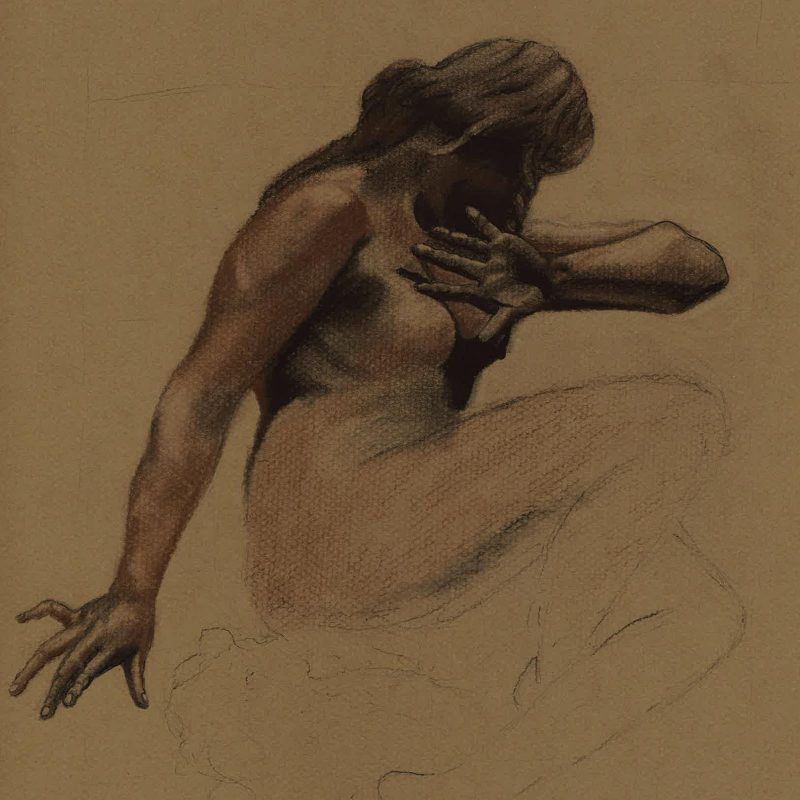 Conte Study of Eve by Marie Frances