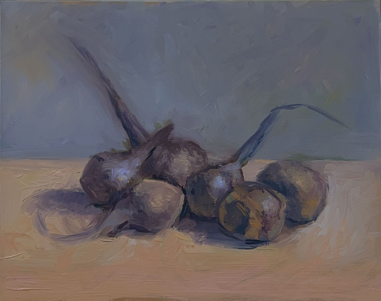 Beets Oil Painting by Marie Frances