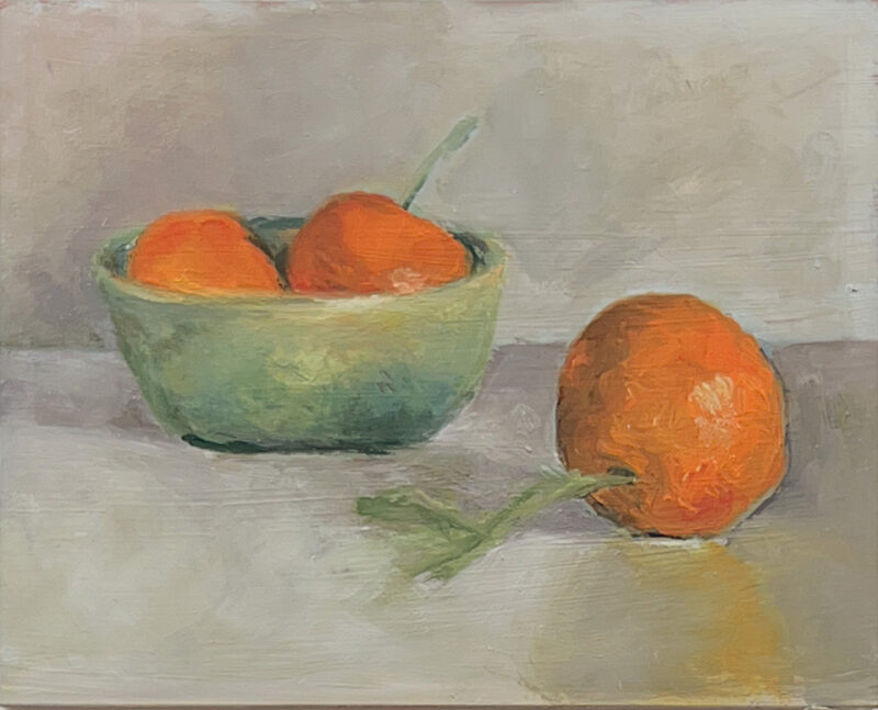 Dining Wall Decor - Clementines and Bowl by Marie Frances