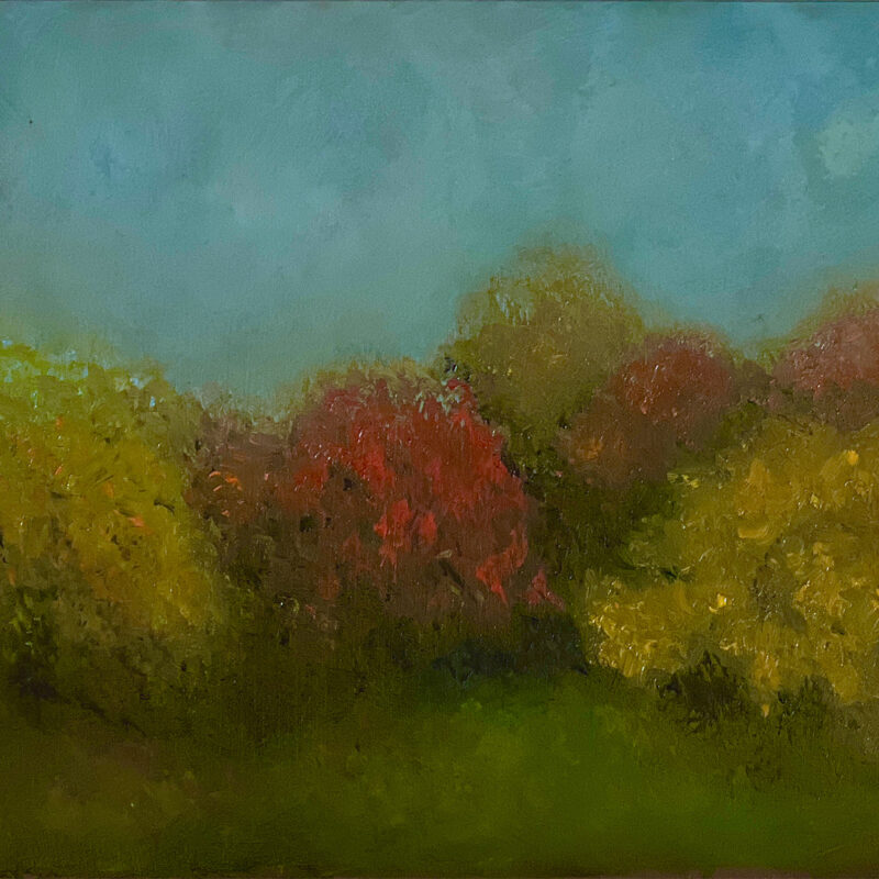 Landscape Painting - Autumn in Mt. Lookout by Marie Frances