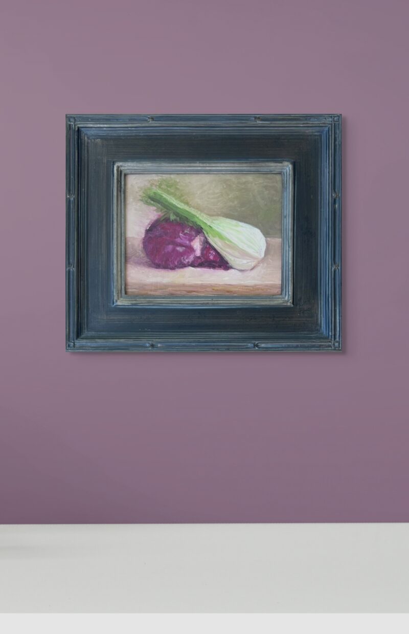 Kitchen Wall Decor - Red Cabbage and Fennel by Marie Frances