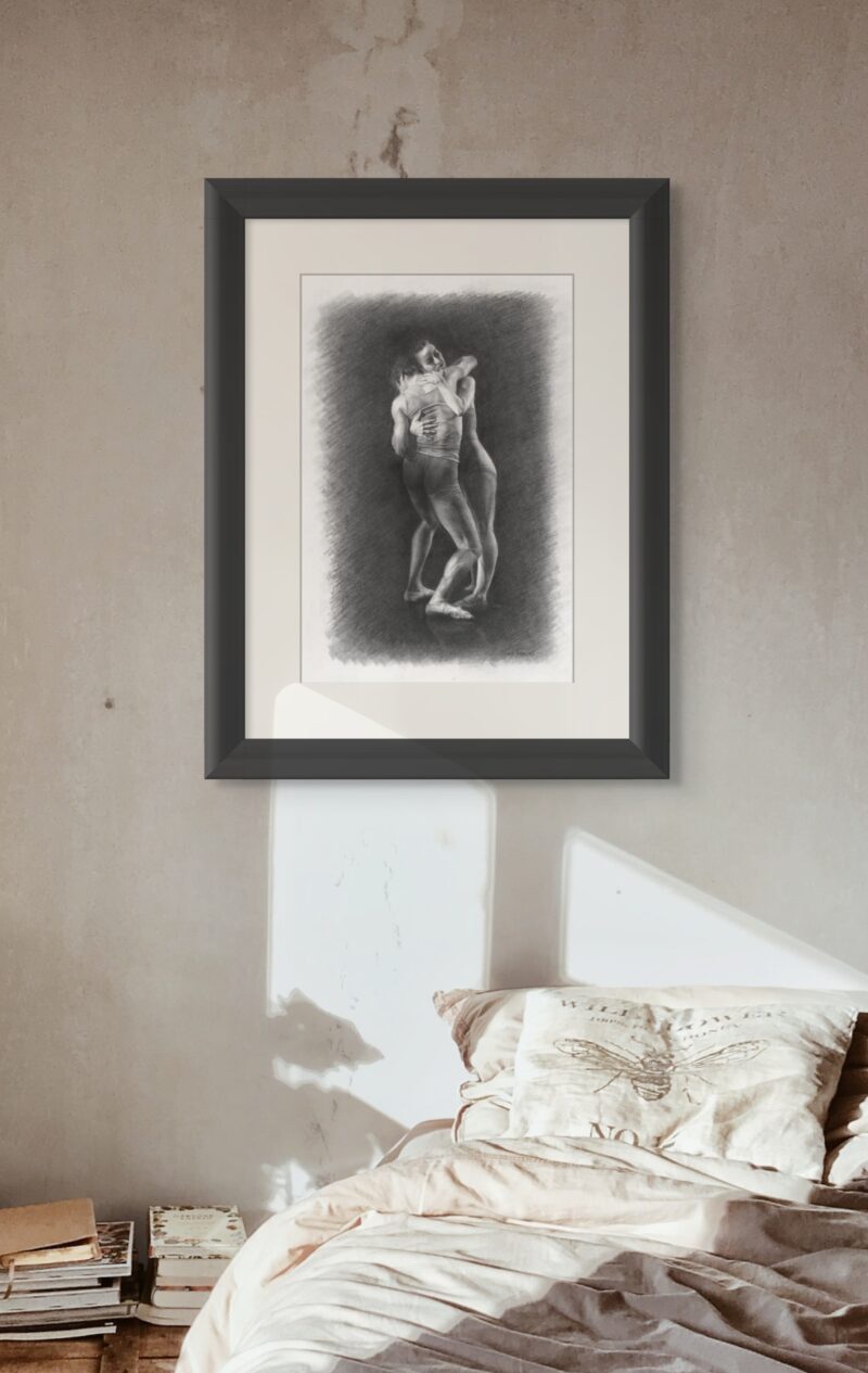 Limited Edition Fine Art Print: Embrace by Marie Frances