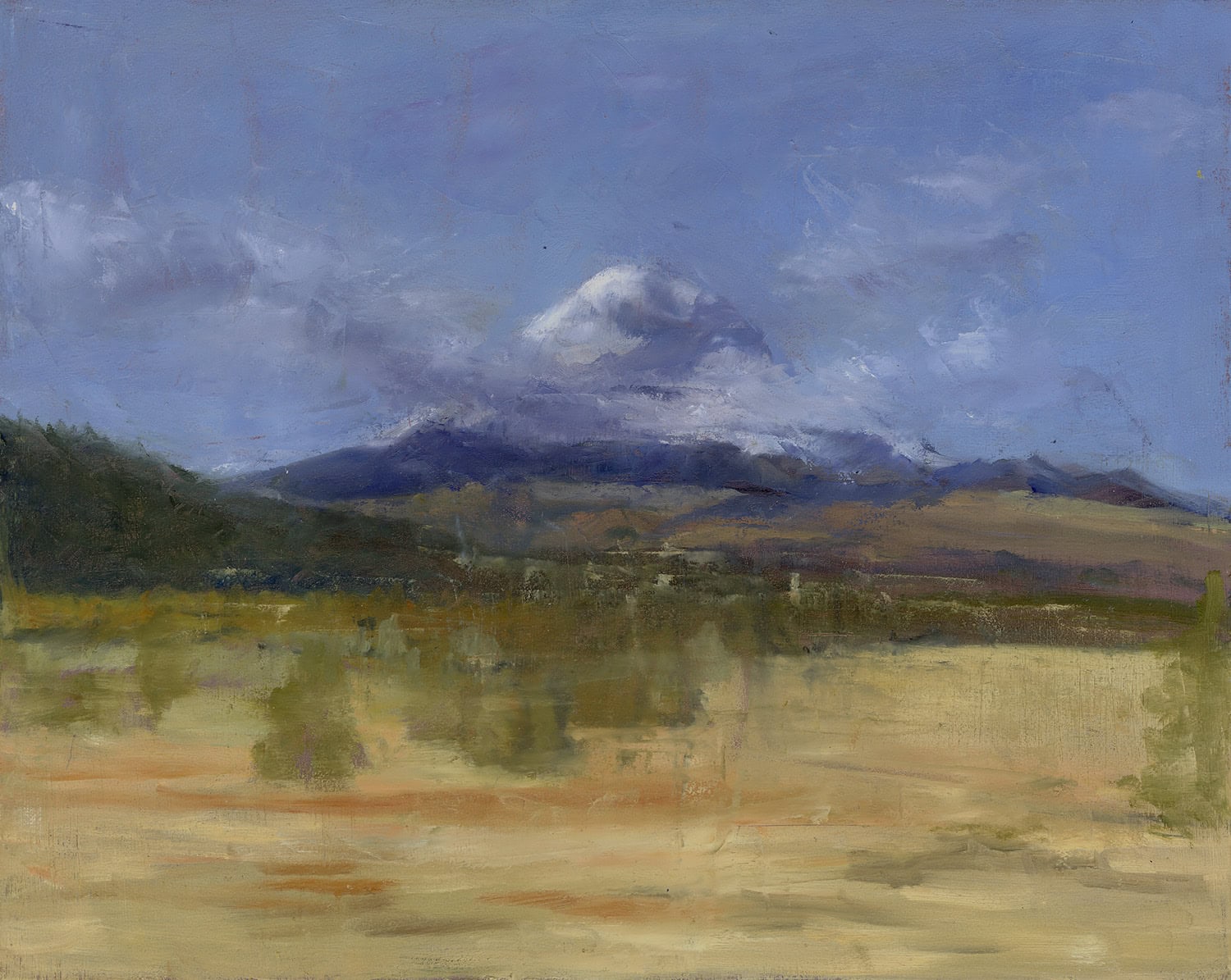 Clouds Over Mt. Adams by Marie Frances