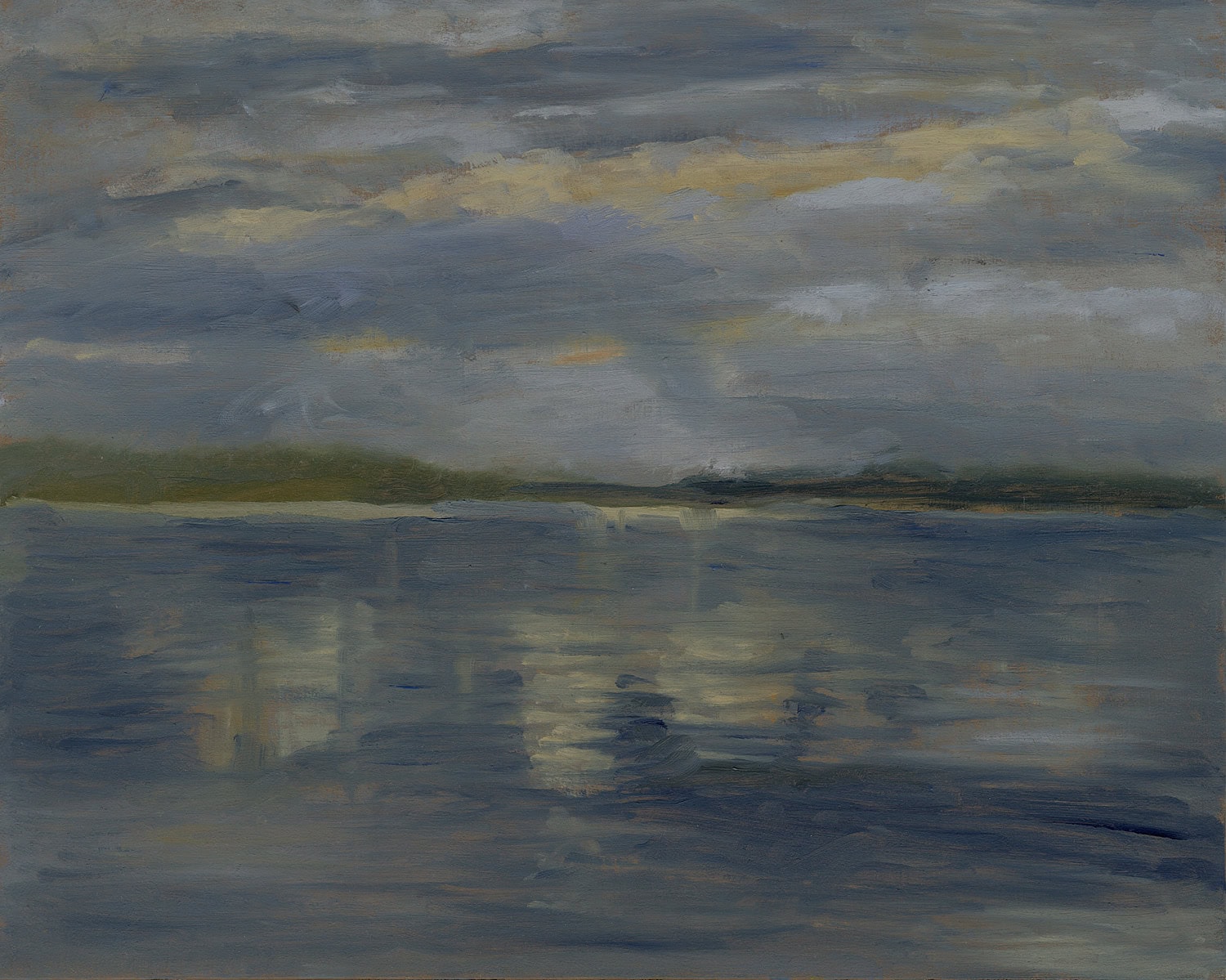 Columbia River at the Docks by Marie Frances