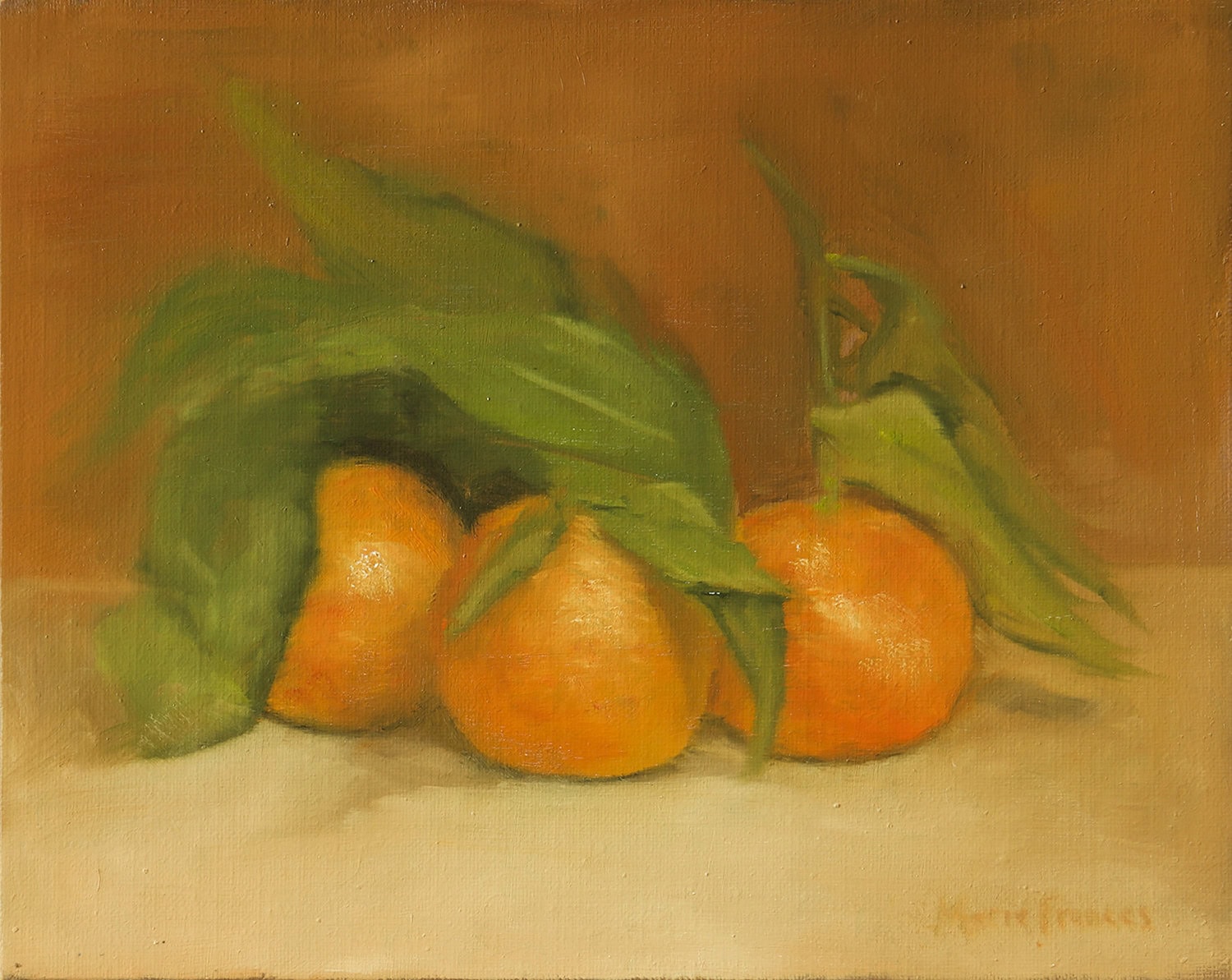 Tangerines by Marie Frances